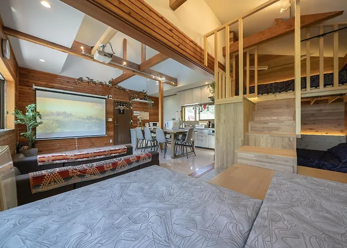 Private Hot-Spring Villa In Kusatsu #Projector