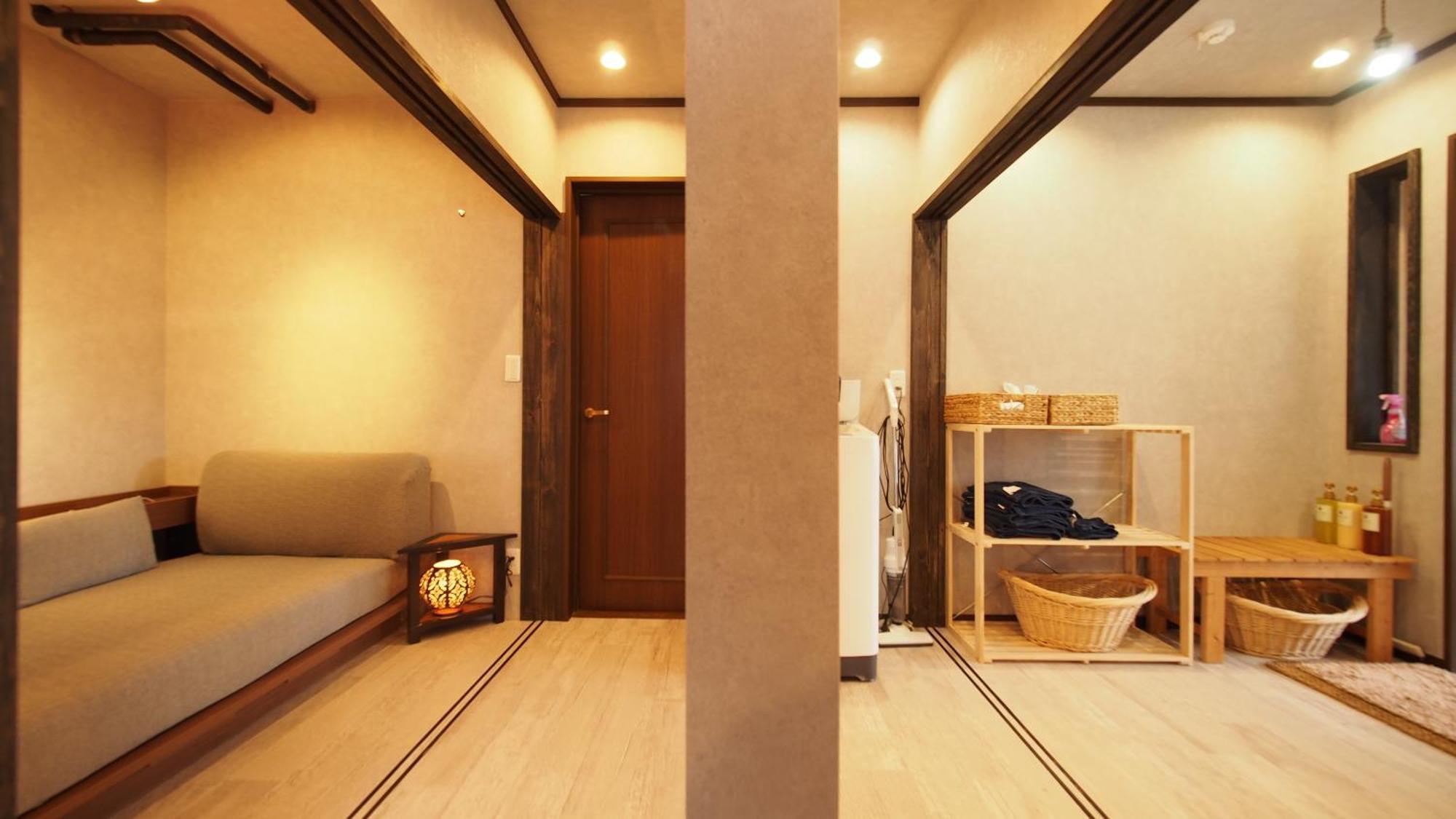Private Hot-spring In Kusatsu #projector * Kusatsu (Gunma)