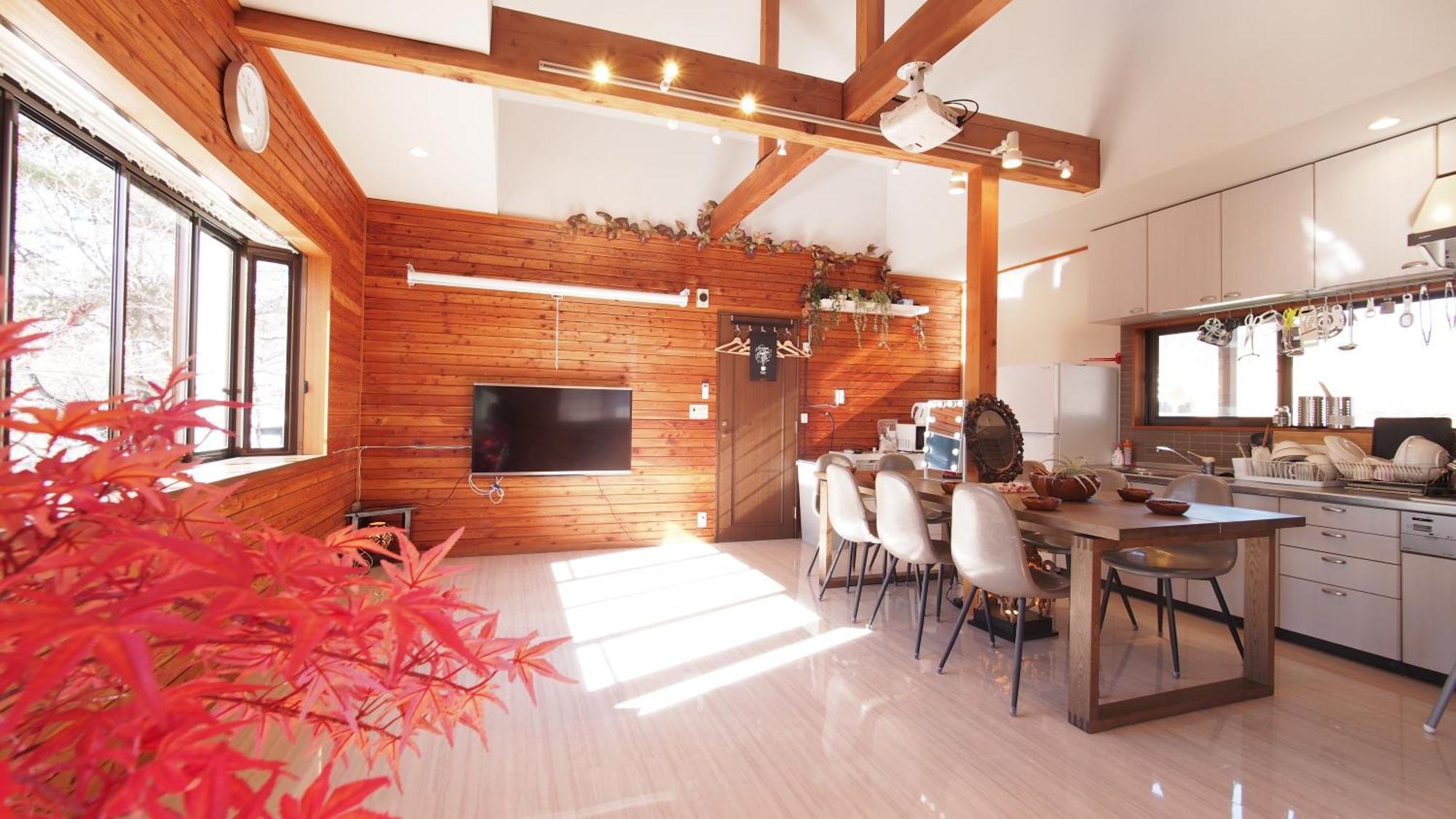 Private Hot-spring In Kusatsu #projector Holiday home *